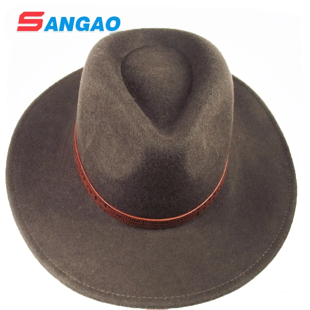 

New style funny cowboy hat men fashion wholesale, Brown