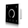 T11 DMX512 master AC85-265V 4zones dimming touch panel led controller
