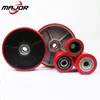 Good quality steel roller heavy load hand pallet truck pu wheel