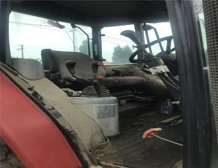 
Used cheap 50hp 60hp 70hp 90hp 4wd used front end loader farm agricultural tractor with front loader 80hp 4wd for sale 