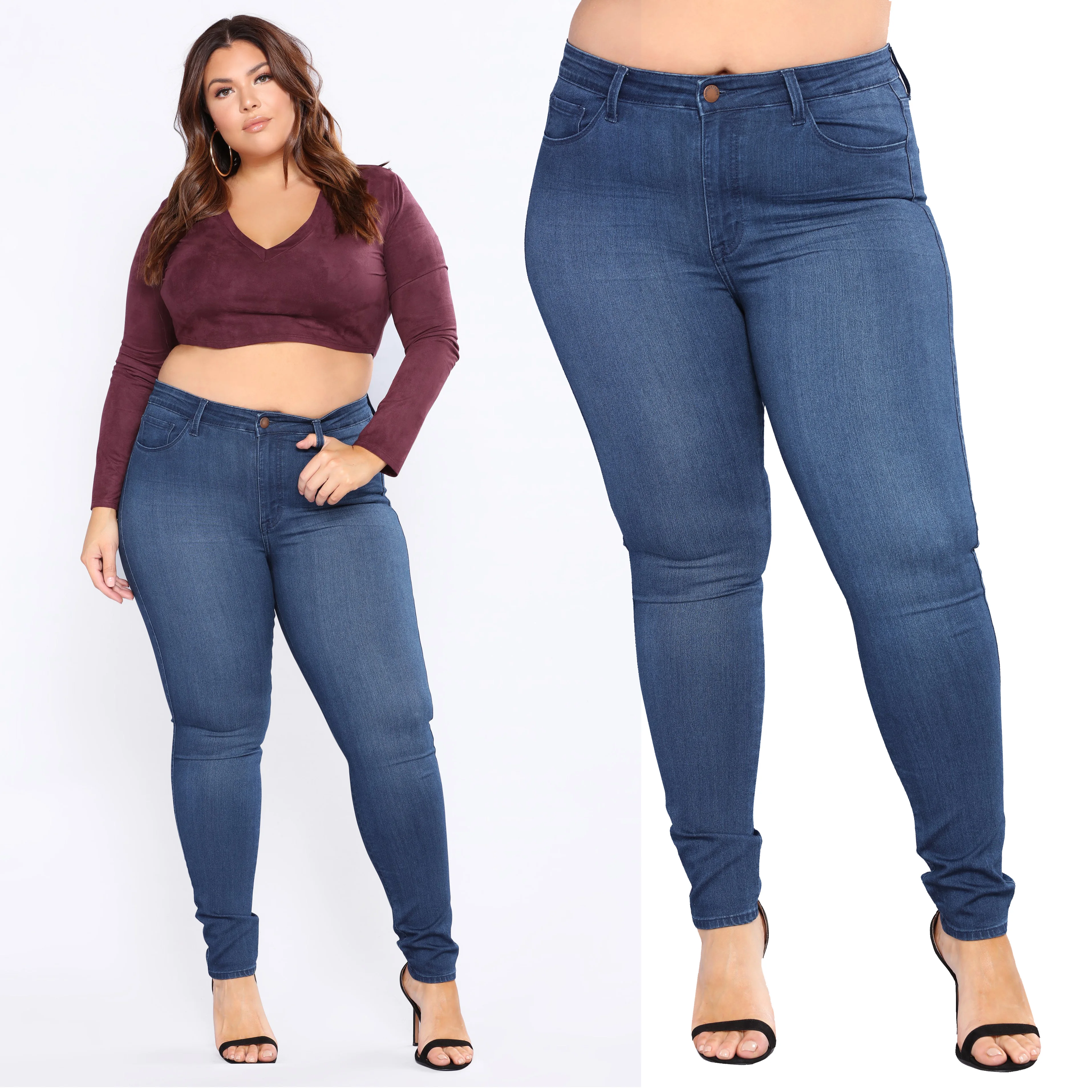 skinny girl jeans plus size
