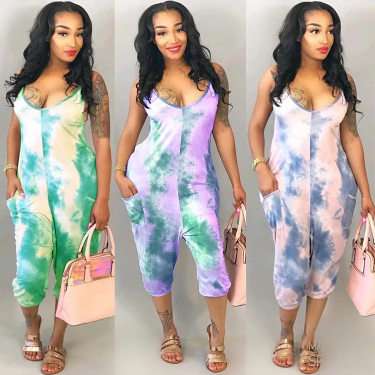 

MT6172 Super Fashion Deep V Collar Non-Sleeves Casual Women One Piece Jumpsuits And Rompers