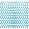 light blue circle penny tile back splashes