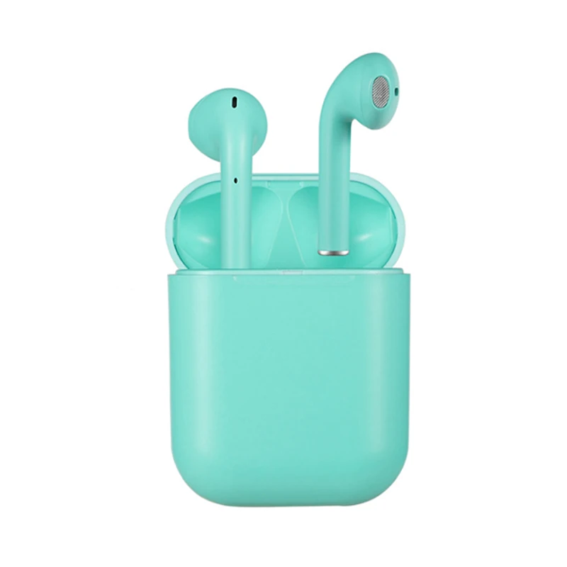 

wireless earphones stereo bluetooth earbuds with charging case i12 tws