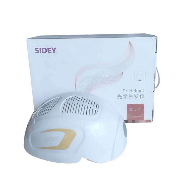 
SIDEY 680nm/850nm diode Hair Regrowth Laser Cap Machine/Diode Laser Hair Growth Helmet 