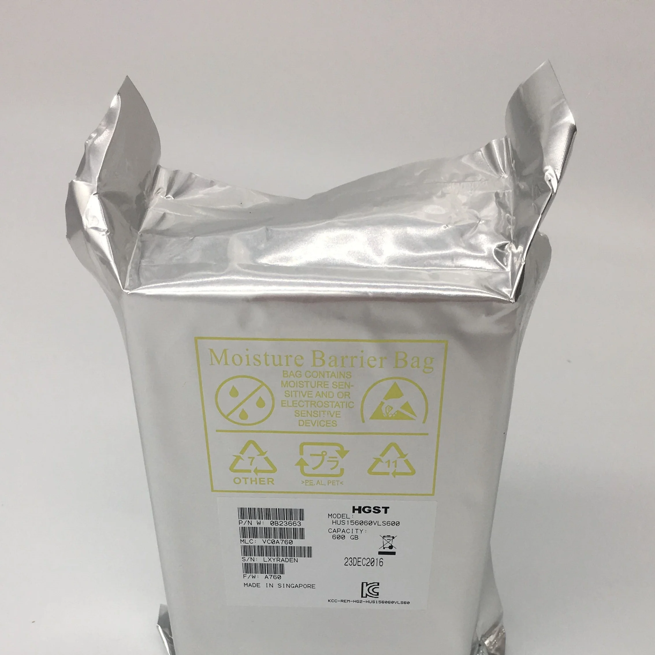 

0B23663 HUS156060VLS600 600G 15K 3.5 SAS HDD Hard drive