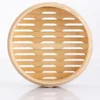 High Quality Hot sale Eco-Friendly Natural Mini Dim sum Bamboo Steamer Basket Layers 4/5/6/7/8/9/10/11/12/16inch