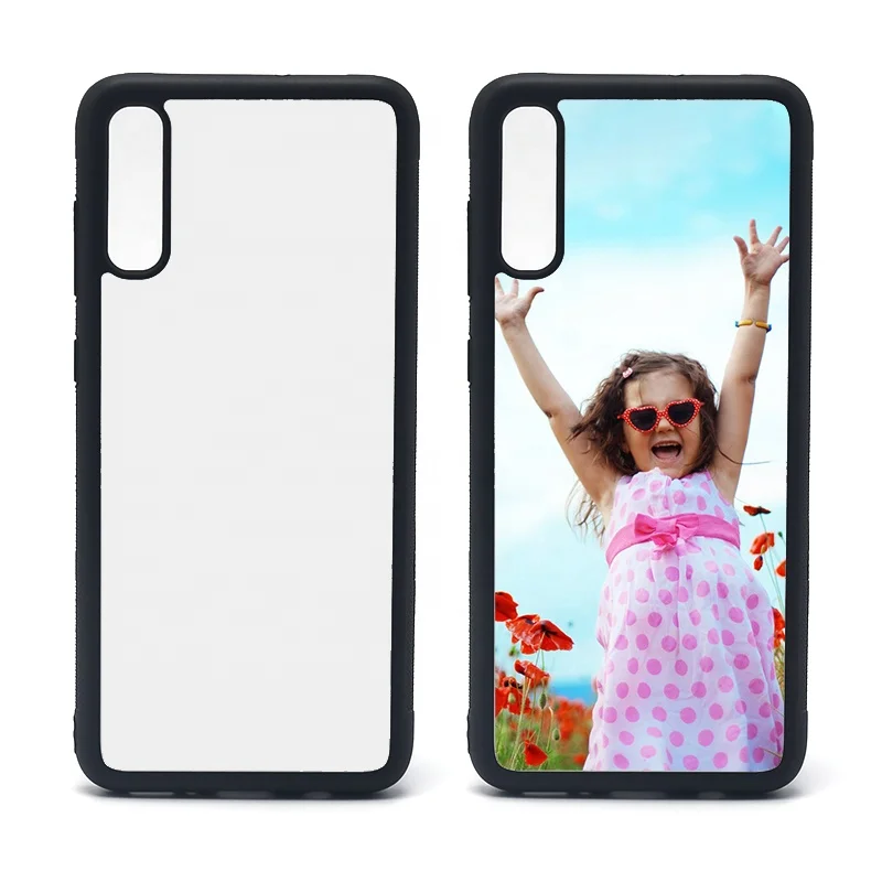 

2D Sublimation blank case for Samsung A70, White,black, clear