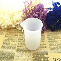 

Handmade Craft tools for epoxy resin 100ml silicone measuring cup