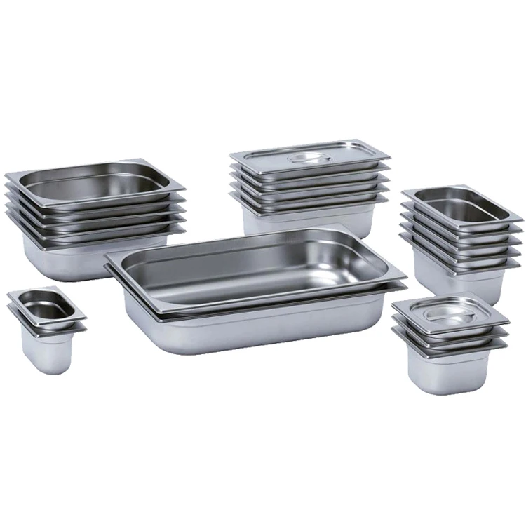 
Manufacturer stainless steel 1/9 gn food pan buffet for kitchen 
