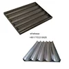 nonstick coating food grade bakeware tools baguette tray bread baking dishes&pans aluminium silicone loaf pan