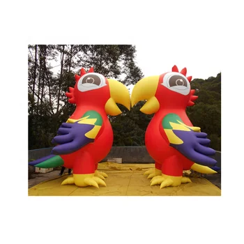 giant inflatable parrot