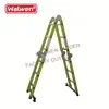 China 4*6 steps hinge two sided ladder aluminium multi-purpose ladder