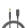 Charging interface transfer to 3.5mm for IOS smart phones, in-car USB cable to audio electronics, music player/headphone/speaker