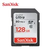 SanDisk Memory Card Ultra SD-HC SD Card 16GB C10 80MB/s Read Speed UHS-I Full HD for Camera Camcorder sd card