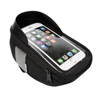 

Sahoo 112003 Cycling Bicycle Bike Head Tube Handlebar Cell Mobile Phone Bag Case Holder Case Pannier For 6.5in Phone