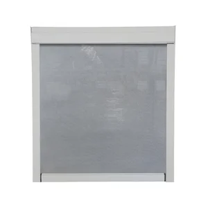 Image of SUNC exterior electric windproof outdoor zip rail track roller blinds