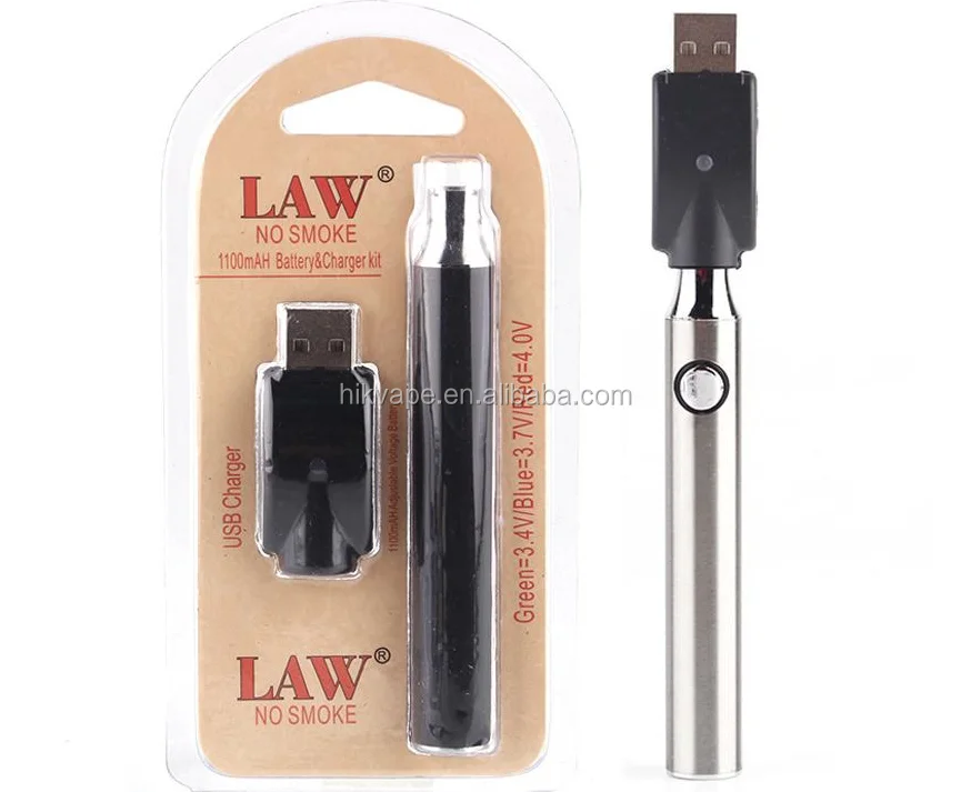 

Law Preheating VV Battery 1100mah Vape Pen Blister Kits O Pen Variable Voltage Vape Battery With USB Charger, Red blue black;silver;green;..