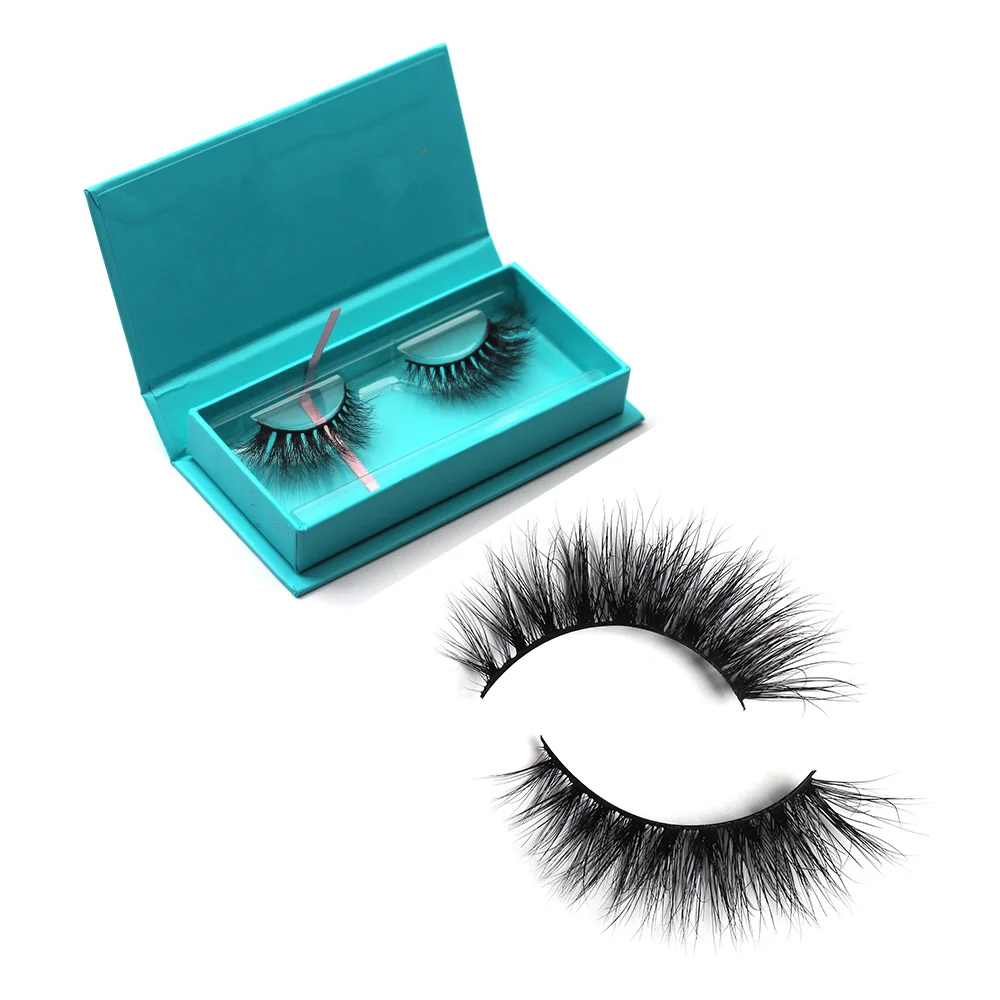 

Custom Premium Strip Packaging Box 3D Mink Eyelashes Vendor, Black color