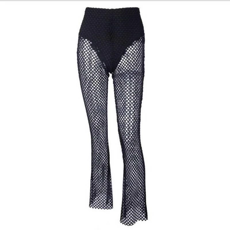 

High Performance Mesh High Waist Ladies Pants Women Sexy Transparent Ladies Underwear Panties, As picture