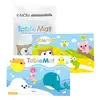 Disposable Baby Placemats Quick Easy Clean 60 pc Portable BPA Free and Extra Sticky Restaurant High Chair Toppers table placemat