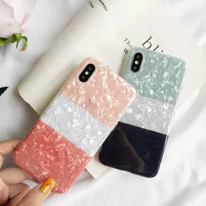 Colourful Sea Shell TPU Cover iPhone X Xs Max Xr 7 8