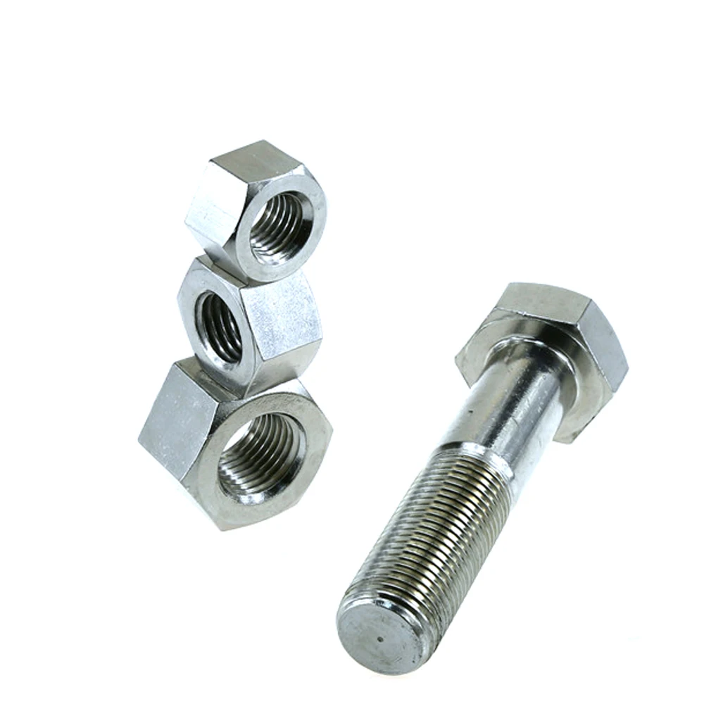 
A2 70 DIN933 931 M12 20mm stainless steel hex head bolt 