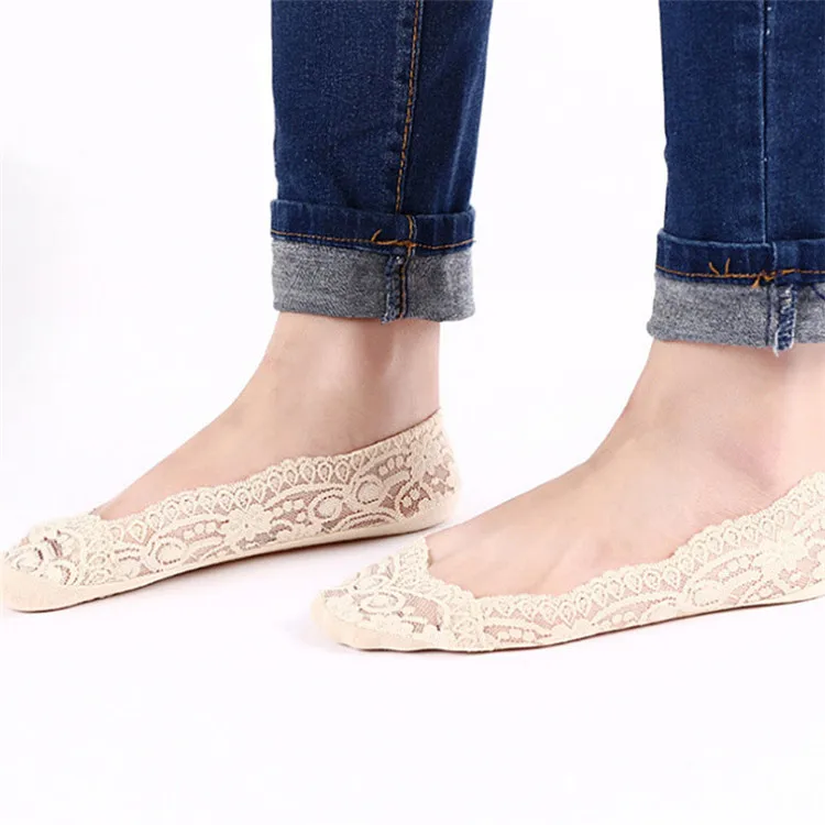 

Summer Fancy Sexy Women Loose Crew Transparent Socks, Optional standard as picture