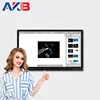 Office meeting use 65 inch FHD touch screen all in one pc built in whiteboard and projector feature