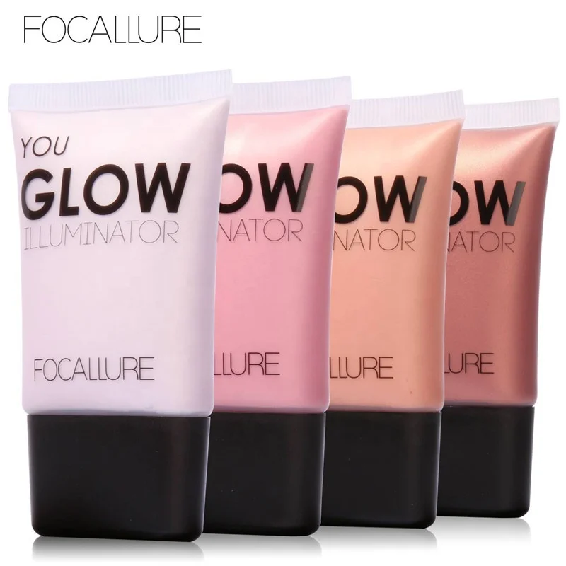 

Focallure Hot Items Online Low MOQ Shimmer Waterproof Liquid Illuminator Makeup Highlighter Free Shipping