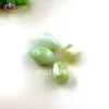 woman health care certified natural green Xiuyan jade eggs kegel eggs set with drilled hole