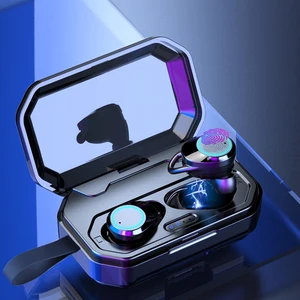 IPX7 TWS Bluetooth V5.0 Wireless Noise Cancelling Earbuds