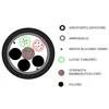 China factory indoor 1 core armored optical fiber cable with Quality Assurance