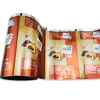 Customized flexible BOPP CPP Plastic film roll coffee powder milk packaging material