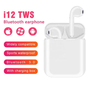 i12 TWS Wireless Bluetooth Earbuds
