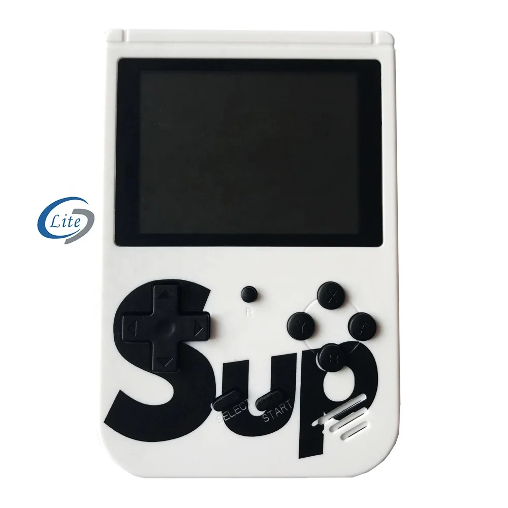 

Hot Sale 8 Bit 400 Built-In Games Handheld Game Player Portable Classic Mini Children Retro FC Game Machine For Sale, Black / red/ white/blue