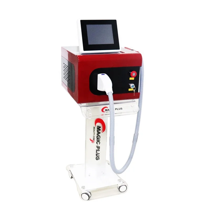 

Latest Efficient Pico Laser Tattoo Removal Machine / Picosecond Laser, Red