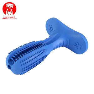 Image of Effective Rubber Dog Toothbrush Stick Tooth Cleaning Dog Tooth brush Pets Oral Care For Puppy