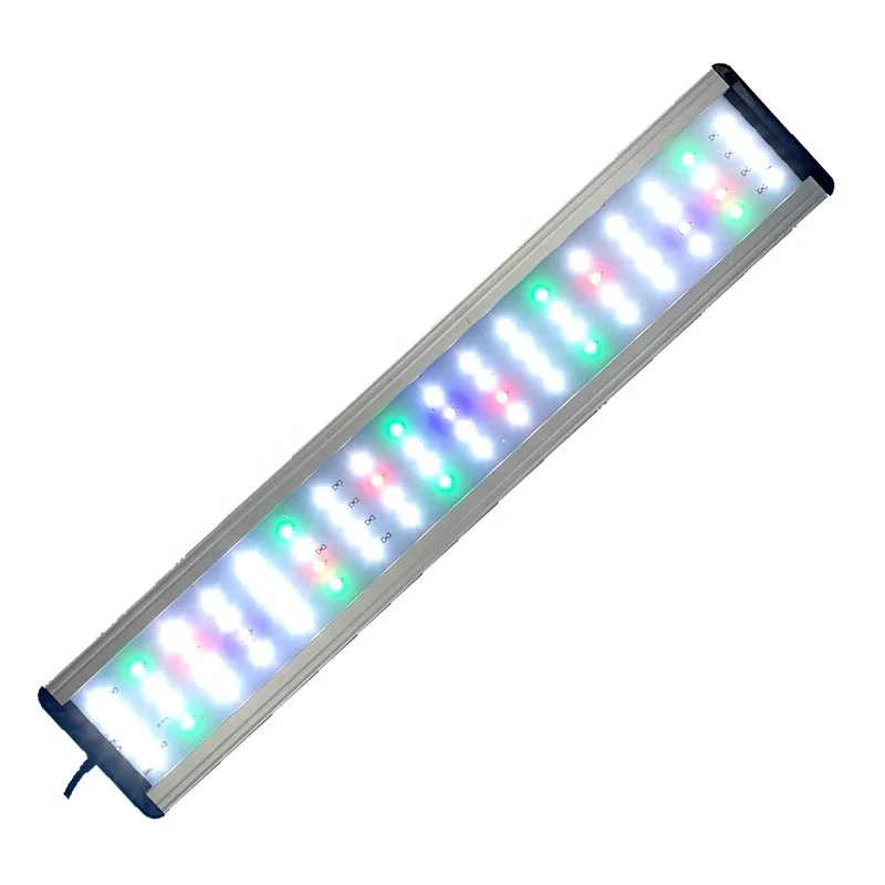 

Lijun 60cm80cm100cm led grow light full spectrum Aquatic plants lamps RGB for fish tank plant grow lighting, N/a