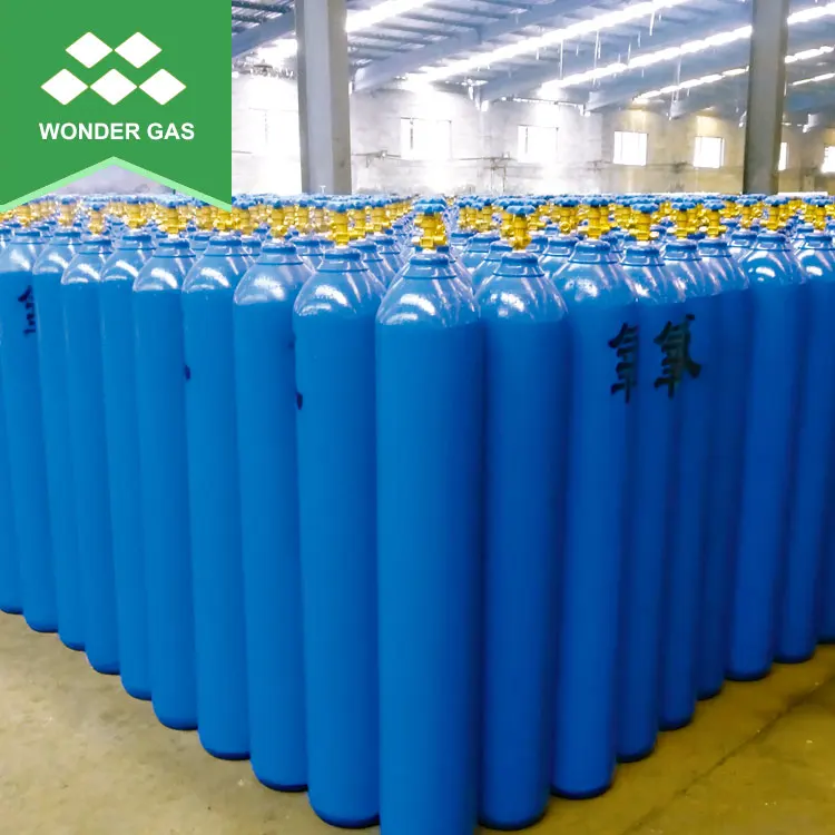 High Quality Industrial Use 47L Capacity oxygen Gas Cylinders