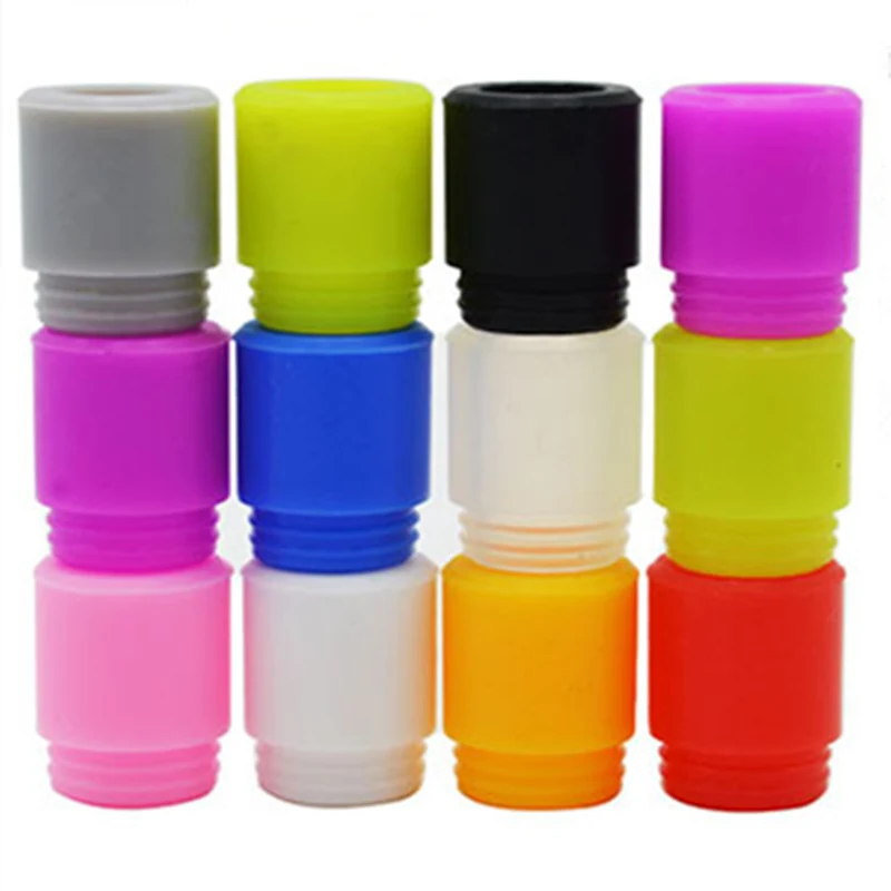 disposable thread 810 silicone drip tip for smoke e cig