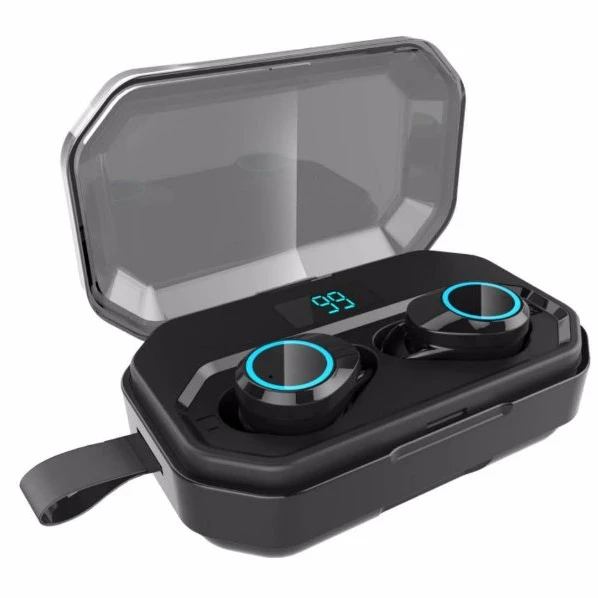 

New arrival X6 PLUS battery status V5.0 In Ear 3000mAh Charger Case Touch Control IPX7 wireless bluetooth earphone