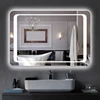 bathroom fogless mirror,lighted vanity mirrors
