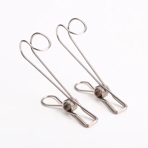 Image of Popular special shape marine grade metal stainless steel clothes pin quilt file clip