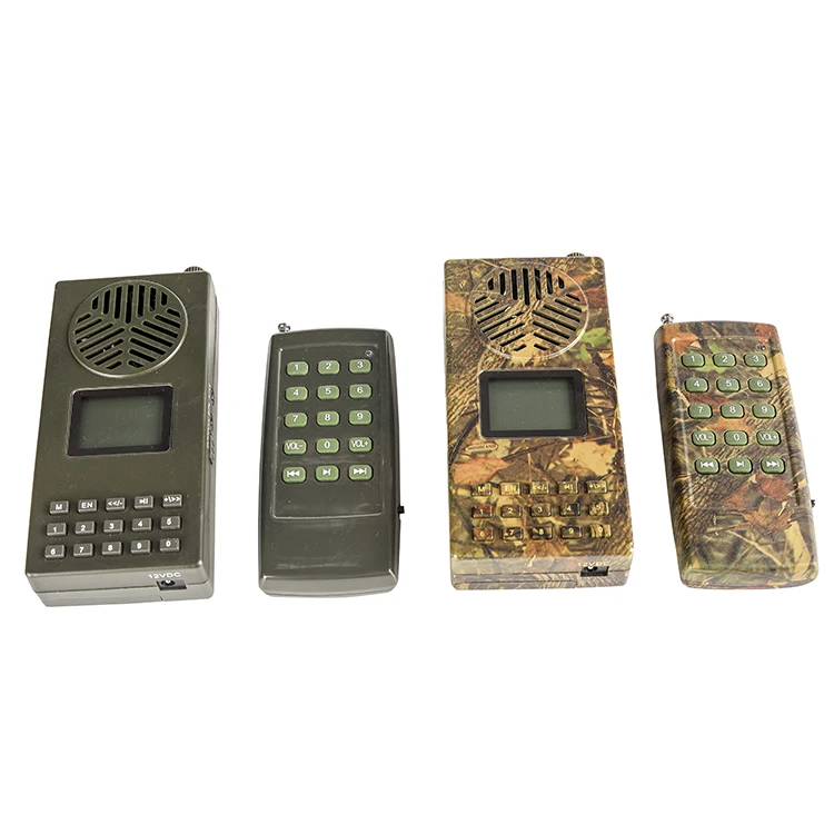

Amazon top Electronic smart bird sounds speaker caller, Green / camouflage