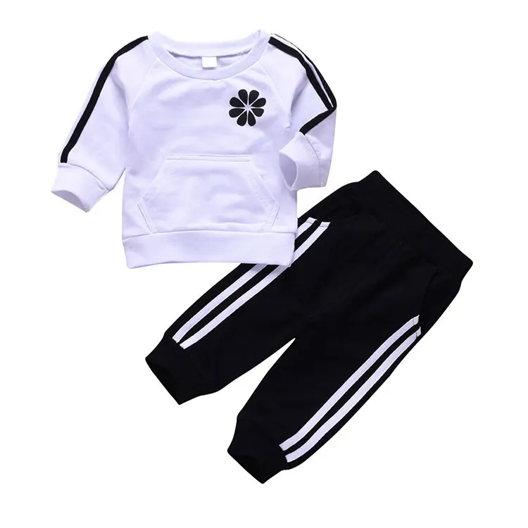 

New style kids sports wear casual boys fall clothing sets