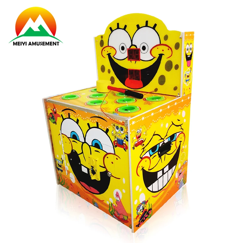 

Indoor coin operated Whac-A-Mole game machine Hit rat hammer Lottery game machine for sale