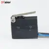 Black Housing Wire Lead Miniature Waterproof Microswitch
