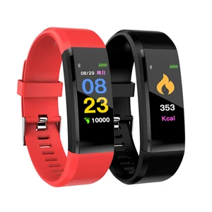 115 PLUS Smart Sport Watch Heart Rate & Blood Pressure Monitor