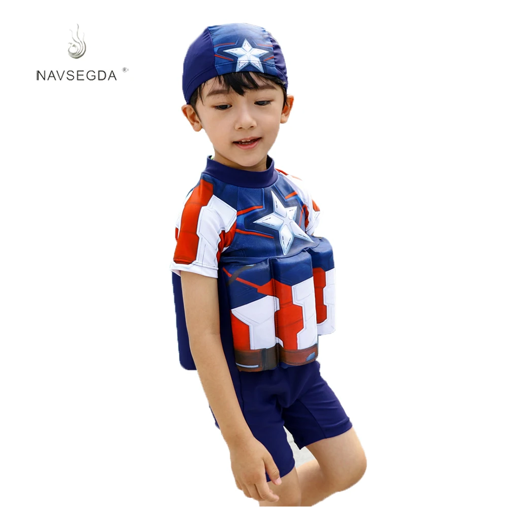 

2019 hot swimwear & beachwear one piece boy children baby buoyancy swimsuit kids float